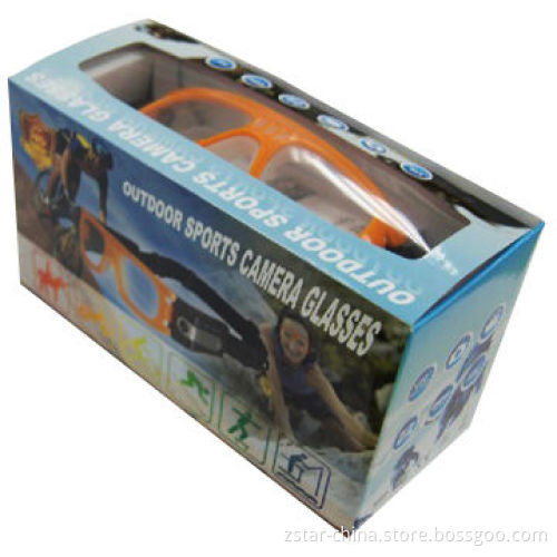 Full HD 1080p Video Sports Glass Camera with Microphone